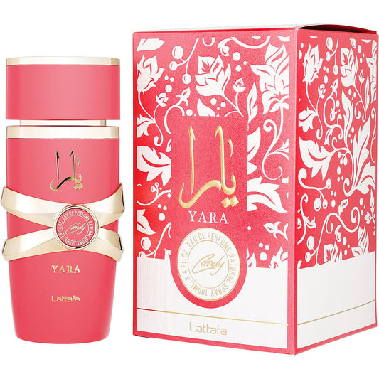 Lattafa Yara Candy Eau de Parfum 100 mL bottle